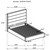 Felicity - Twin Footboard, Side Rails & Slats, Box 2 of 2 - White