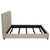 Chloe - California King Footboard, Side Rails, Slats & Hardware, Box 2 of 2 - Oatmeal