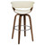 Zion - Swivel Bar Stool-Legs, Box 2 of 2 - Walnut And Ecru