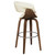 Zion - Swivel Bar Stool-Legs, Box 2 of 2 - Walnut And Ecru