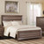 Kauffman - King Headboard & Footboard, Box 1 of 2 - Washed Taupe