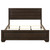 Kauffman - California King Headboard & Footboard, Box 1 of 2 - Dark Cocoa