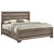 Kauffman - King Headboard & Footboard, Box 1 of 4 - Washed Taupe