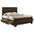 Kauffman - Queen Headboard & Footboard, Box 1 of 4 - Dark Cocoa