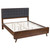 Robyn - California King Footboard, Box 2 of 3 - Dark Walnut
