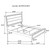 Watson - Queen Headboard, Footboard & Slats, Box 1 of 2 - Gray Oak