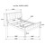 Carlton - Full Headboard, Footboard & Slats, Box 1 of 2 - Cappuccino