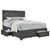 Soledad - Queen Headboard, Drawers & Slats, Box 1 of 2 - Gray