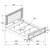 Gunnison - King Footboard, Box 2 of 3 - Silver Metallic