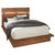 Winslow - Queen Footboard, Side Rails & Slats, Box 2 of 2 - Smokey Walnut And Coffee Bean