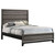Watson - Full Headboard, Footboard & Slats, Box 1 of 2 - Gray Oak