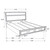 Miranda - Full Headboard & Footboard, Box 1 of 3 - Black