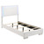 Felicity - Footboard, Side Rails & Slats, Box 2 of 2 - White High Gloss