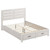 Brantford - King Storage Footboard, Box 2 of 2 - Coastal White