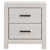 Brantford - King Storage Footboard, Box 2 of 2 - Coastal White