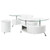 Buckley - Stool, Box 3 of 3 - White High Gloss