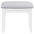 Regina - Vanity Left & Right Base & Stool, Box 2 of 3 - White