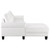 Caspian - LAF Chaise, Box 1 of 2 - White