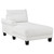 Caspian - RAF Loveseat, Box 2 of 2 - White