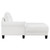 Caspian - RAF Loveseat, Box 2 of 2 - White