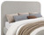 Wren - Queen Footboard, Box 2 of 3 - Gray