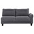Caspian - RAF Loveseat, Box 2 of 2 - Gray