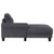 Caspian - RAF Loveseat, Box 2 of 2 - Gray