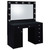Acena - Vanity Top, Box 1 of 3 - Black High Gloss