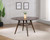 Everton - Round Wood Dining Table Top - Dark Walnut