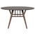 Everton - Base Dining Table - Dark Walnut