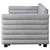 Patricia - Back Panel, Side Rails With Trundle - Gray