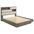 Fenwick - Queen Footboard, Box 2 of 3 - Gray Oak