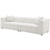 Everly - LAF Loveseat, Box 1 of 2 - White