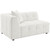 Everly - LAF Loveseat, Box 1 of 2 - White