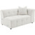 Everly - LAF Loveseat, Box 1 of 2 - White