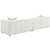 Everly - RAF Loveseat, Box 2 of 2 - White