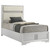 Miranda - Twin Headboard, Footboard & Slats, Box 1 of 2 - White