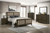 Wilkes - California King Headboard, Footboard & Slats, Box 1 of 2 - Dark Cocoa