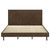 Glenwood - King Headboard, Footboard & Slats, Box 1 of 2 - Warm Brown