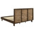 Glenwood - King Headboard, Footboard & Slats, Box 1 of 2 - Warm Brown