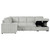 Devonshire - Loveseat With Pull-out Sleeper, Box 2 of 3 - Gray
