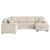Devonshire - Loveseat With Pull-out Sleeper, Box 2 of 3 - Camel