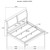 Bexhill - King Side Rails & Slats, Box 3 of 3 - White