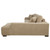 Octavia - LAF Sofa With Pillow, Box 1 of 2 - Camel