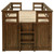 Carlsbad - Trundle & Slats, Box 3 of 3 - Medium Brown