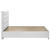 Felicity - California King Footboard Drawer (2 Pieces), Box 3 of 3 - White High Gloss