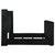 Centergrove - Queen Footboard, Box 2 of 3 - Black