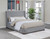 Rennes - Queen Headboard, Box 1 of 2 - Gray