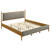 Mason - King Headboard, Footboard & Legs, Box 1 of 2 - Gray And Light Brown