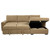 Pastrana - RAF Chaise With 1 Piece Pillow, Box 2 of 2 - Camel